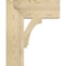 Ekena Millwork Imperial Block Rough Sawn Bracket, Douglas Fir, 6"W x 18"D x 22"H BKT06X18X22IMP05RDF - alternate 2